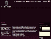 Tablet Screenshot of kababish.co.uk